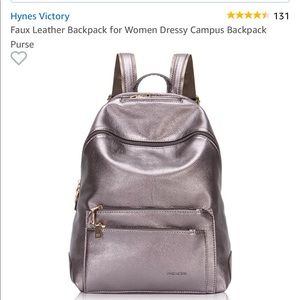 Metallic Backpack